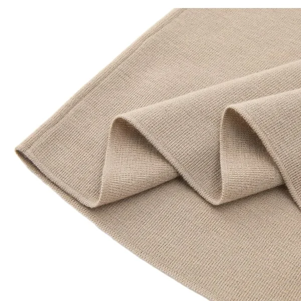 Summer Turn Down Collar Waistcoat Sleeveless 100% Wool Knitted Suit Vest for Women - Image 3