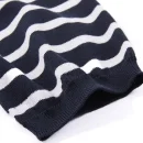 Summer Vintage Stripe Knitwear Knitted 100% Cotton T Shirts for Women